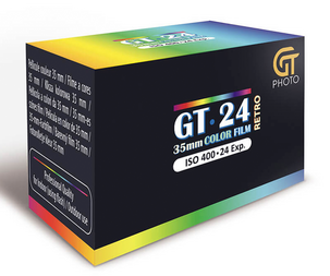GT Photo Retro 24 färgfilm ISO 400 35 mm, 24 exp