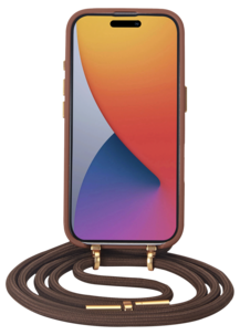 Anmiki mobildeksel med skulderreim til iPhone 16