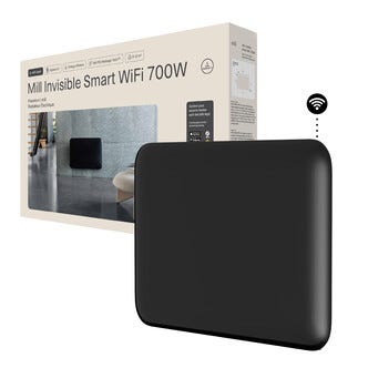 Mill Invisible Smart WiFi element Gen. 4, svart, 700 W