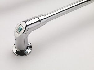 Pax TR65 elektrisk handdukstork, krom