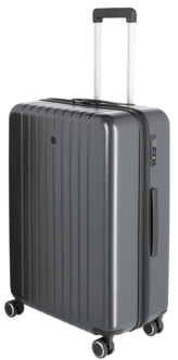 Matkalaukku pyörillä, harmaa