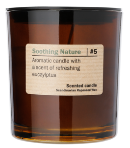 Duftlys med rapsvoks