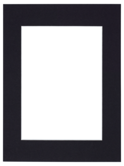 Passepartout på 18 x 24 cm, kartong