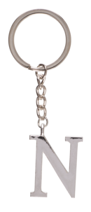 Nyckelring Bokstav