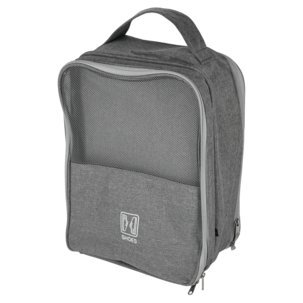 Skokube, skopose til reise, for 3 par sko, grå