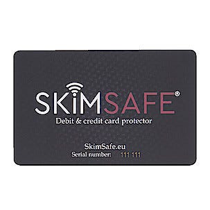 Pankki- ja luottokorttisuojus SkimSafe