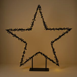 Stor adventsstjärna utomhus LED, 100 cm