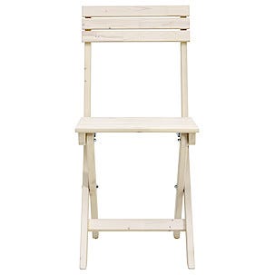 Kokoontaitettava tuoli, ulkokaluste puuta