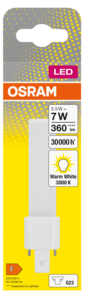 Kompaktlysrör LED G23 3,5 W S7 Osram Dulux