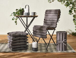 Sittdyna utomhus, 118 x 38 cm