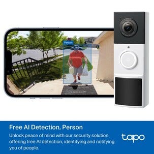 TP-Link Tapo D210 trådløs dørklokke med kamera
