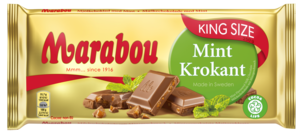 Marabou Mintkrokant 250 g