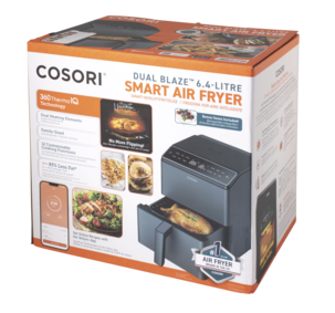 Cosori Dual Blaze Airfryer varmluftsfritös 6,4 liter