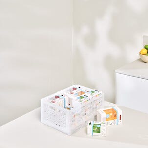 Klappbox transparent