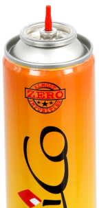 Butangass med 5 munnstykker 300 ml