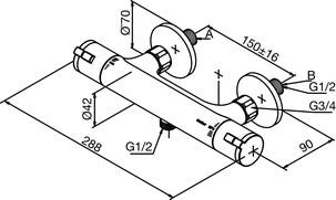 Damixa Zero dusjblander