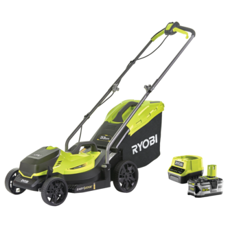 Ryobi gräsklippare med uppsamlare / Bio-Clip 18 V, RLM18X33B50