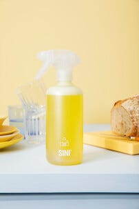 Sini kjøkkenrengjøring sprayflaske og 2 tabs, startsett