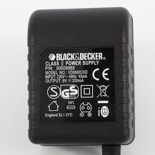 Laddare Black&Decker 9V