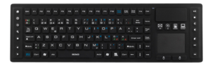 Deltaco TB-503 trådløst tastatur med touchpad