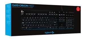Gaming-tangentbord Logitech G610 Orion Red