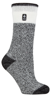 Varmesokker Heat Holders Block stripes, grå