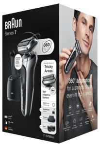 Braun Series 7 71-S7500cc Wet & Dry, rakapparat