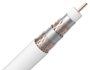 Antennkabel Premium Quad-skärmad