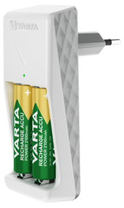 Varta Mini Charger batteriladdare, 2100 mAh