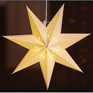 Paperitähti 40 cm