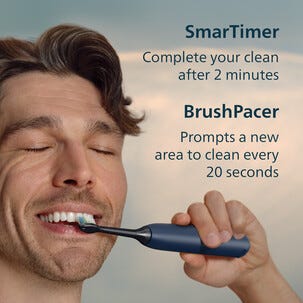 Philips Sonicare 5300 Series -sähköhammasharja, sininen
