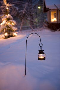 Lyhty-/amppelikoukku