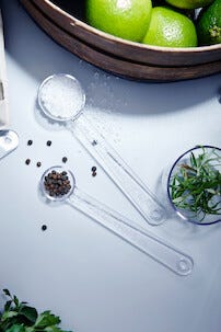 Målesett i plast, 5 deler