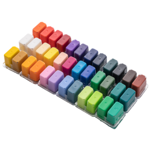 HIMI Twin Cup gouachefärg med penslar, 36-pack