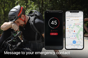 Livall EVO21 Commuter+ Smart sykkelhjelm, svart