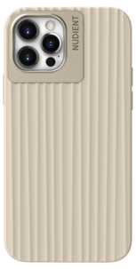Nudient Bold Case mobildeksel til iPhone 12/12 Pro, beige
