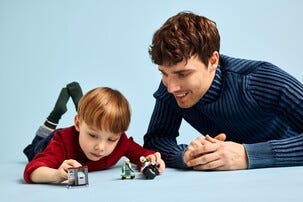 LEGO City Takaa-ajo poliisimoottoripyörällä 60455, 4+