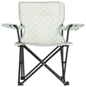 Hopfällbar campingstol för barn, grön