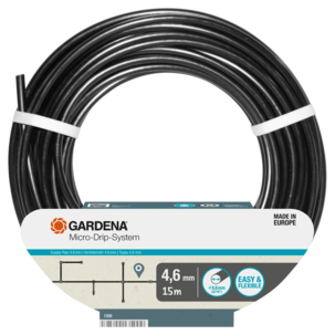 Gardena fördelarrör 15 m, 4,6 mm, 3/16 tum