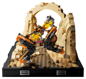 LEGO Icons Star Wars Mos Espa Podrace Diorama 75380, 18+