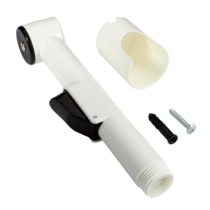 Duschhandtag till handdusch, vit