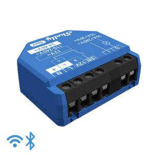Shelly 1 Gen3 wifi-relé 16A med potensialfrie utganger