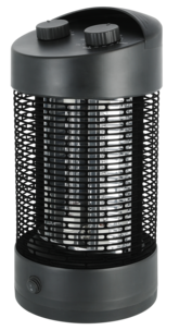 Oscillerende terrassevarmer med timer, 800 W