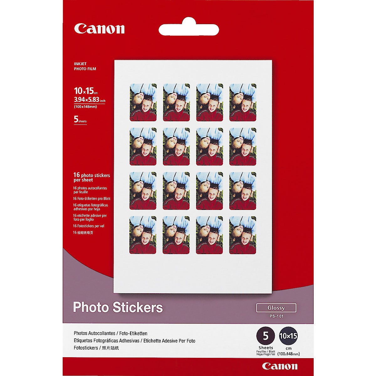 Canon Photo Stickers, Glossy PS101 Clas Ohlson