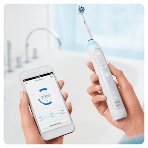 Sähköhammasharja Oral-B Genius 10200S White 