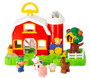 Bondgård med djur och ljud