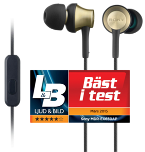Hörlurar med mikrofon, Sony MDR-EX650AP