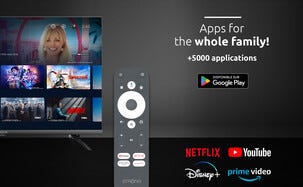 Strong Leap-Una Mediatoistin, 2K Android TV ja Chromecast