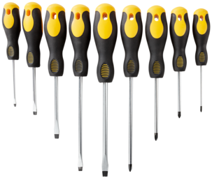 Skruvmejselsats 9 delar