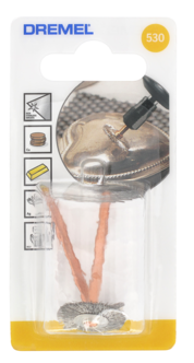 Dremel 530  rustfri børste